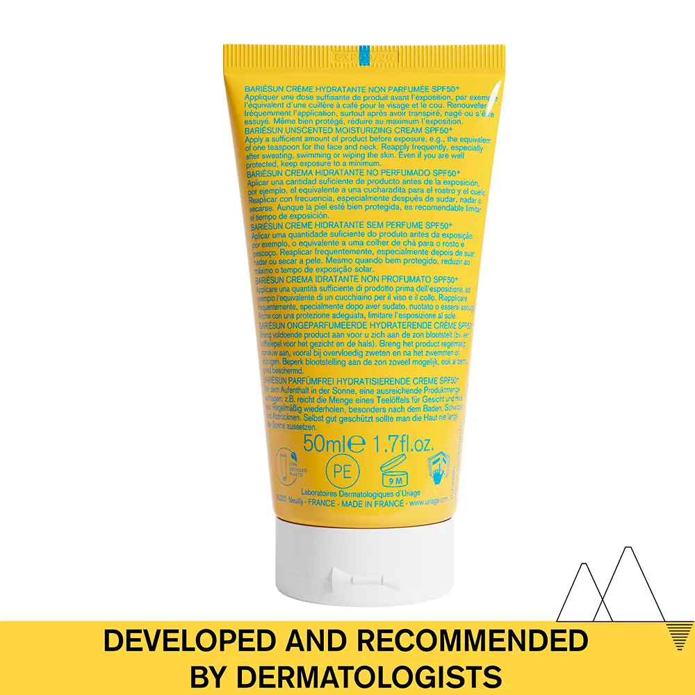 'Bariésun Fragance-Free SPF50+' Face Sunscreen - 50 ml