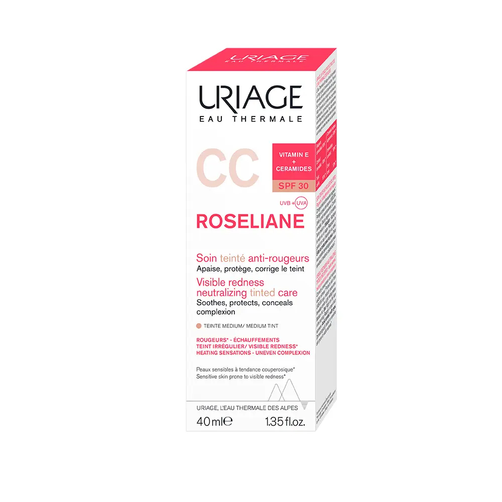 Roseliane SPF30 Soin teinté medium anti-rougeurs