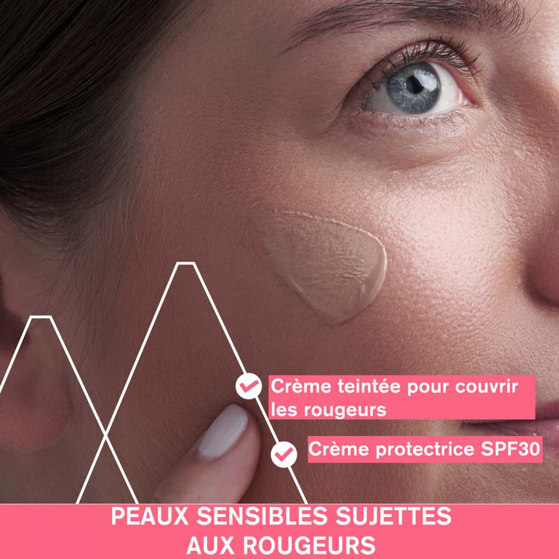 Roseliane SPF30 Soin teinté medium anti-rougeurs