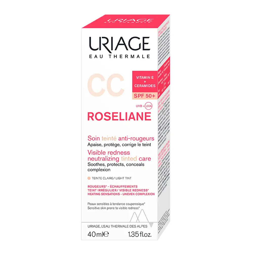 Roseliane SPF50+ Soin teinté claire anti-rougeurs