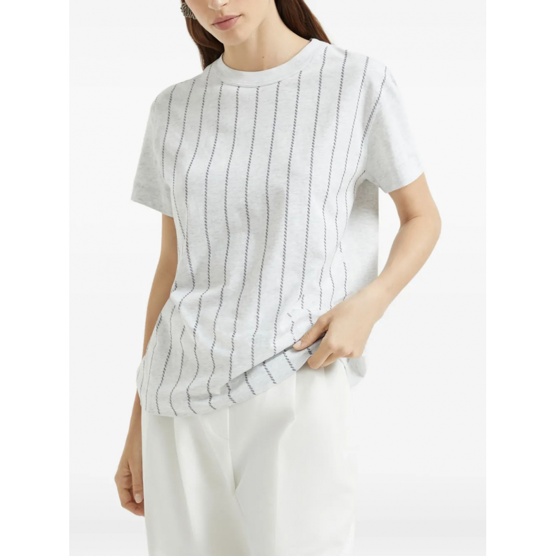 T-shirt 'Striped' pour Femmes