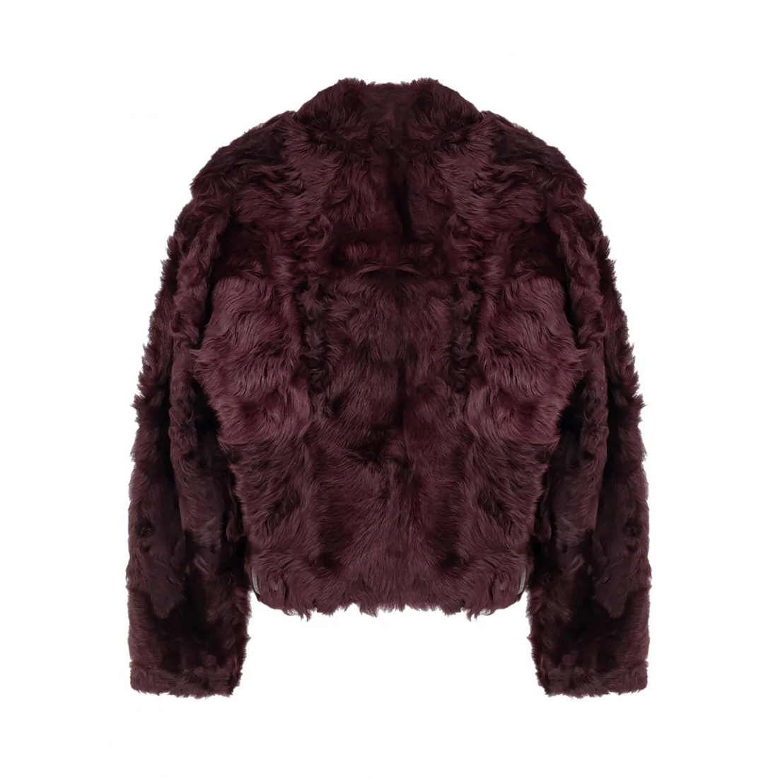 Veste 'Asymmetrical-Zip Shearling' pour Femmes