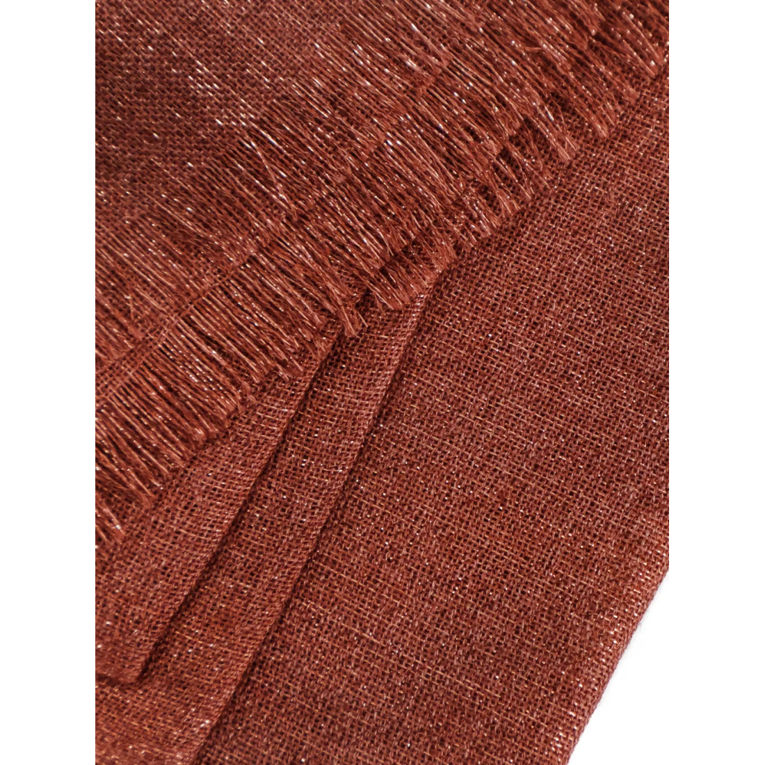 Foulard 'Logo-Label Fringed' pour Femmes