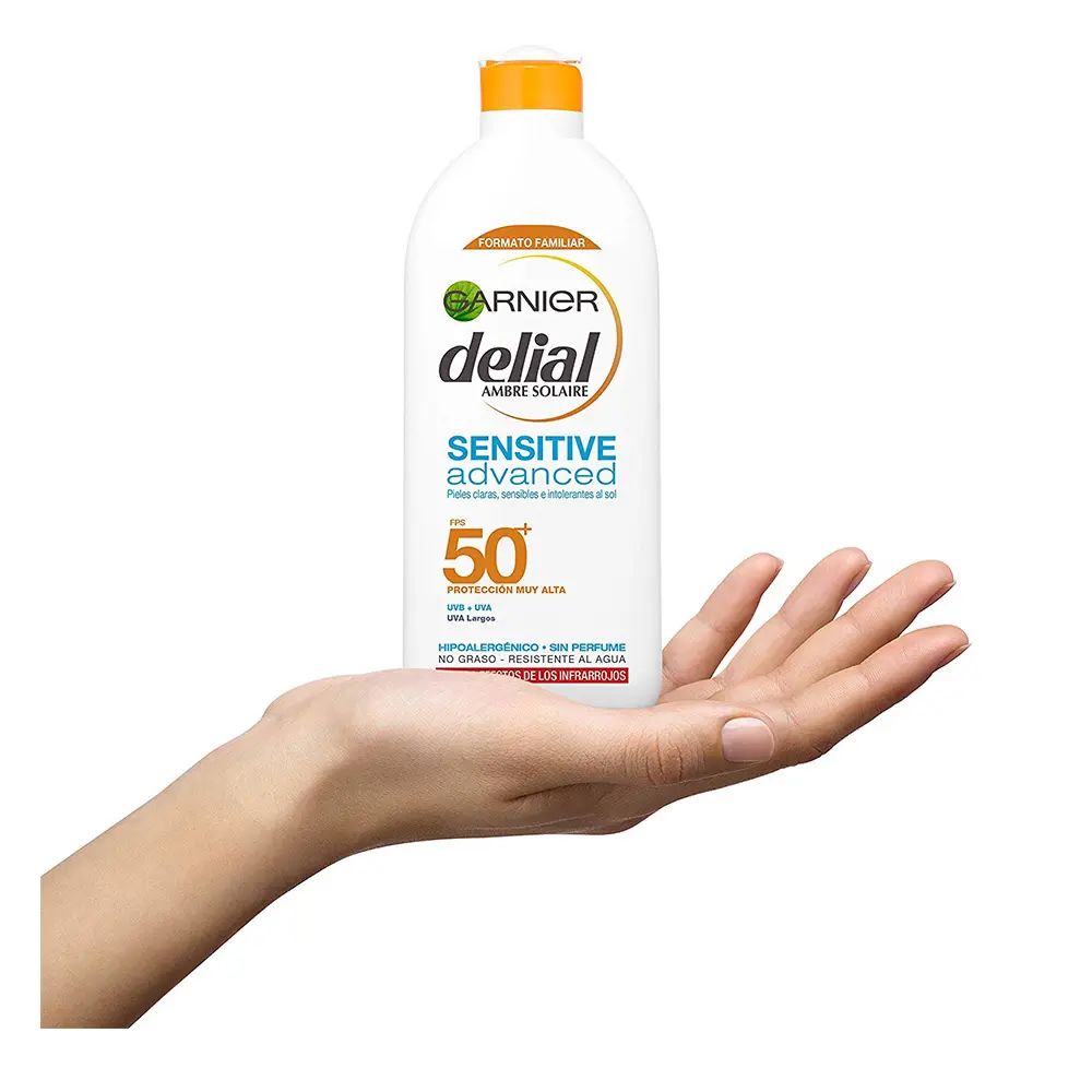 'Delial Sensitive  Advanced SPF50+' Sunscreen Milk - 400 ml