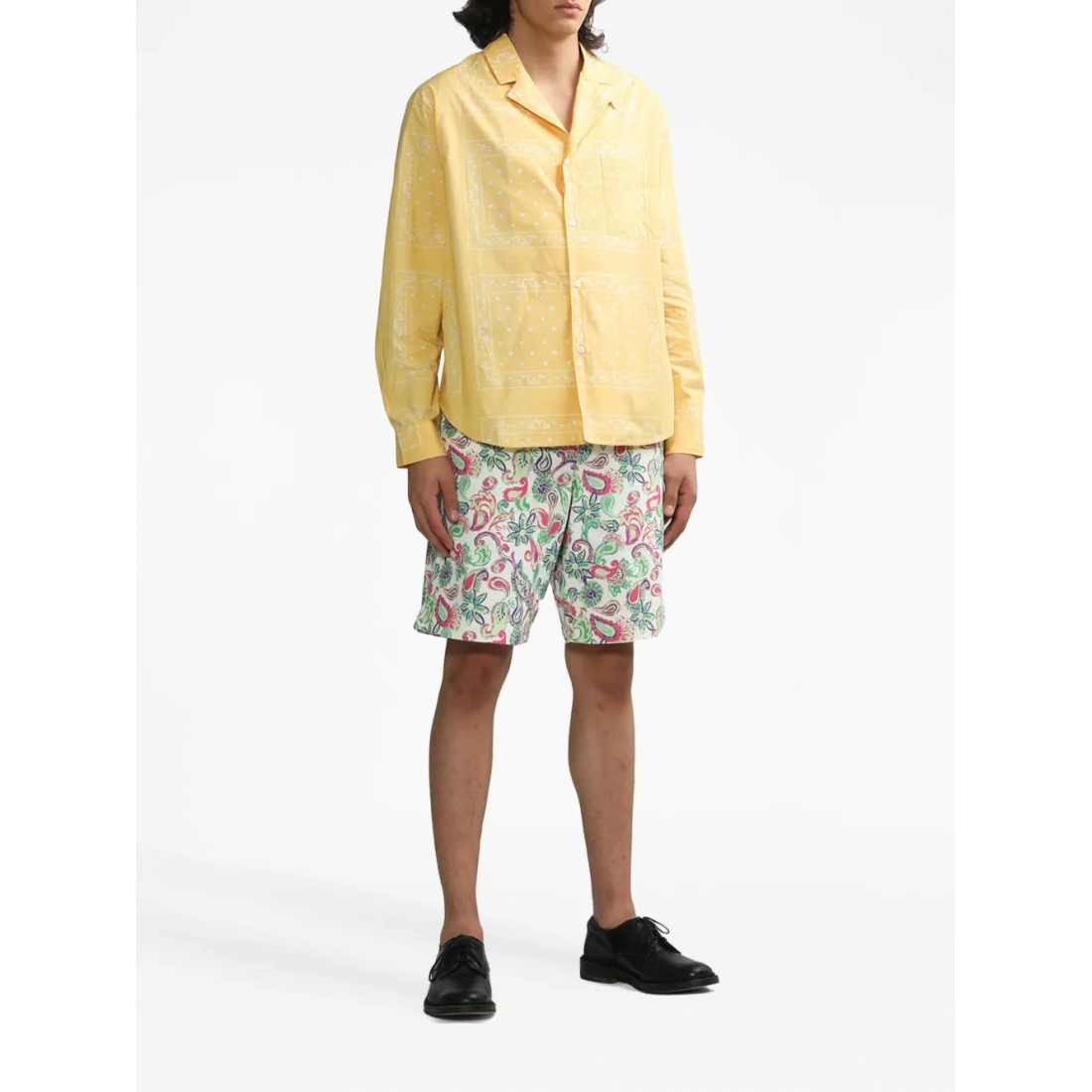 Men's 'Le Short Pingo Paisley-Print' Shorts