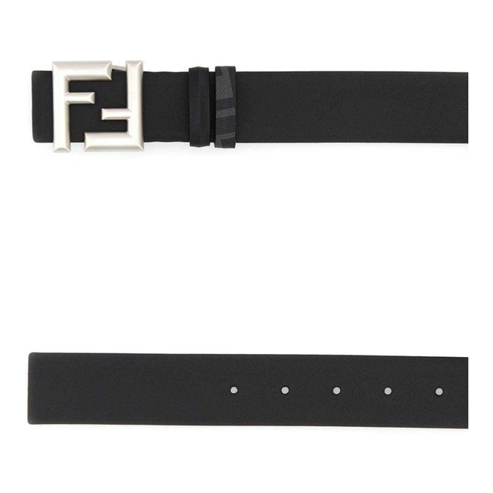 Ceinture 'FF Buckled Rounded Reversible' pour Hommes