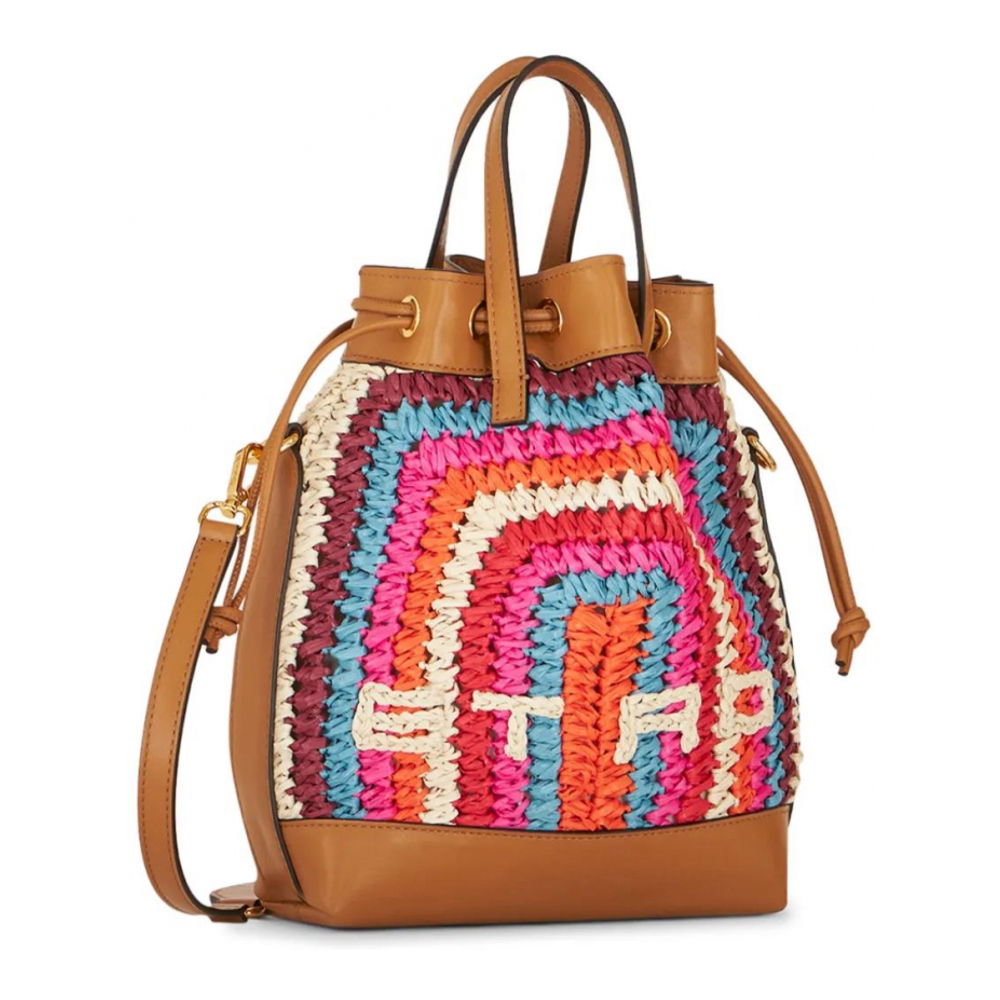 Sac Cabas 'Crochet Logo-Detail' pour Femmes