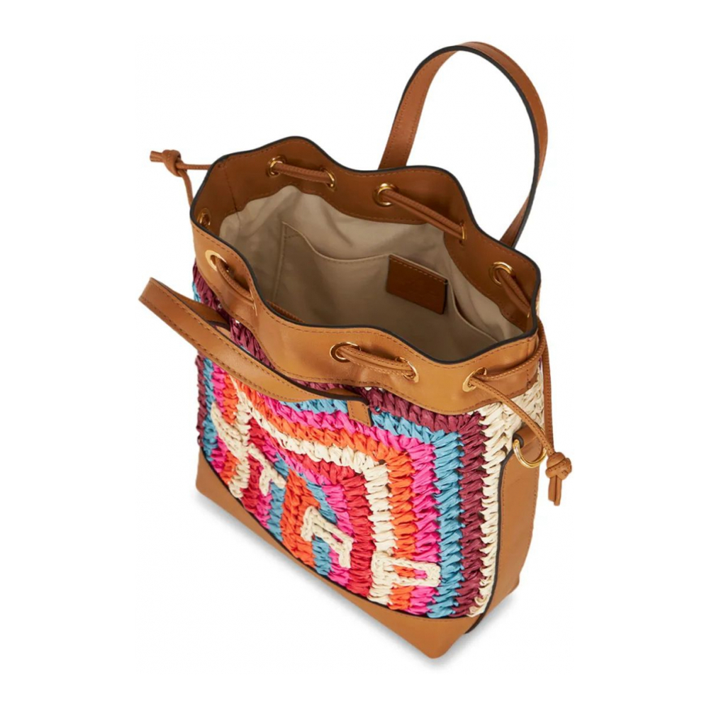 Sac Cabas 'Crochet Logo-Detail' pour Femmes