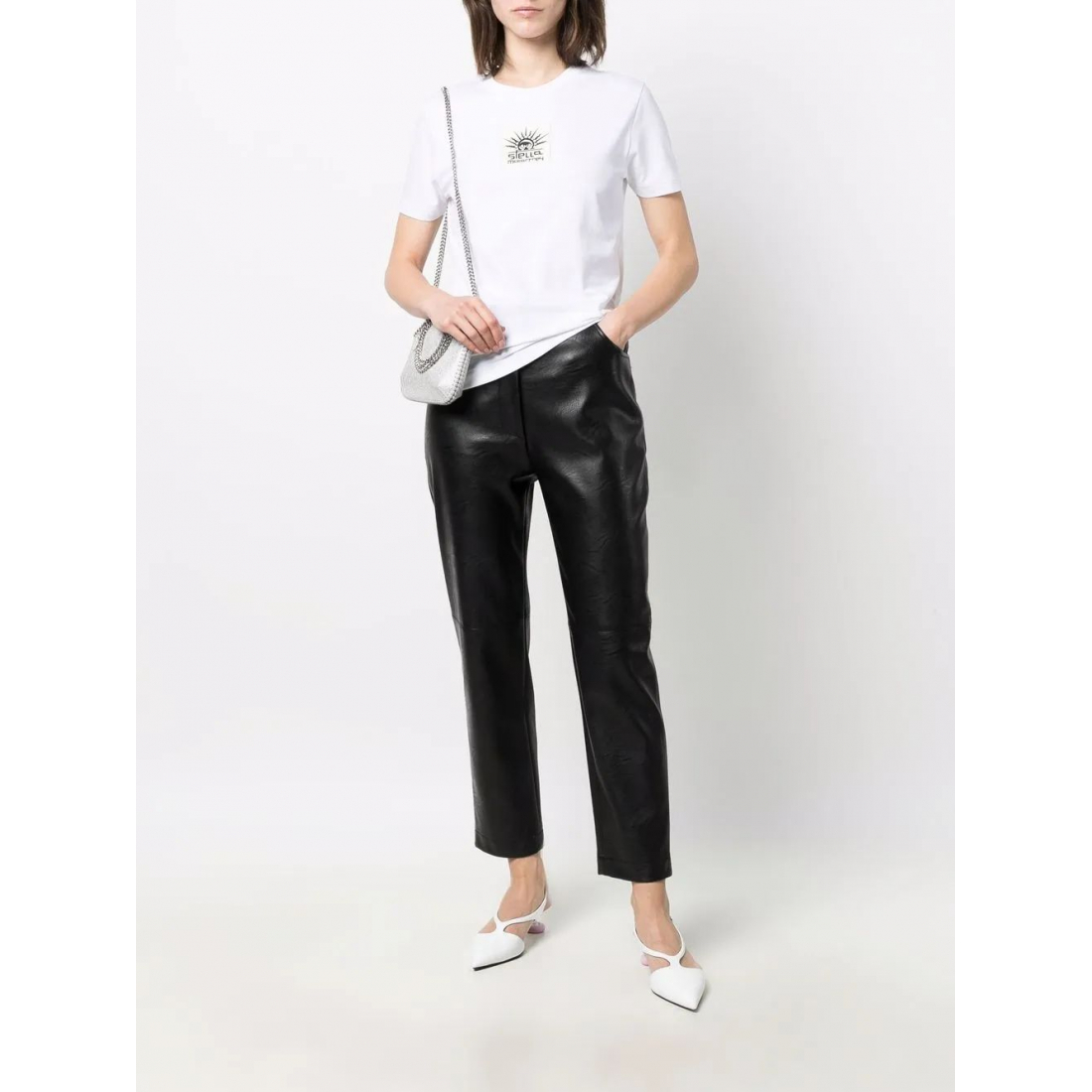 T-shirt 'Logo-Patch' pour Femmes