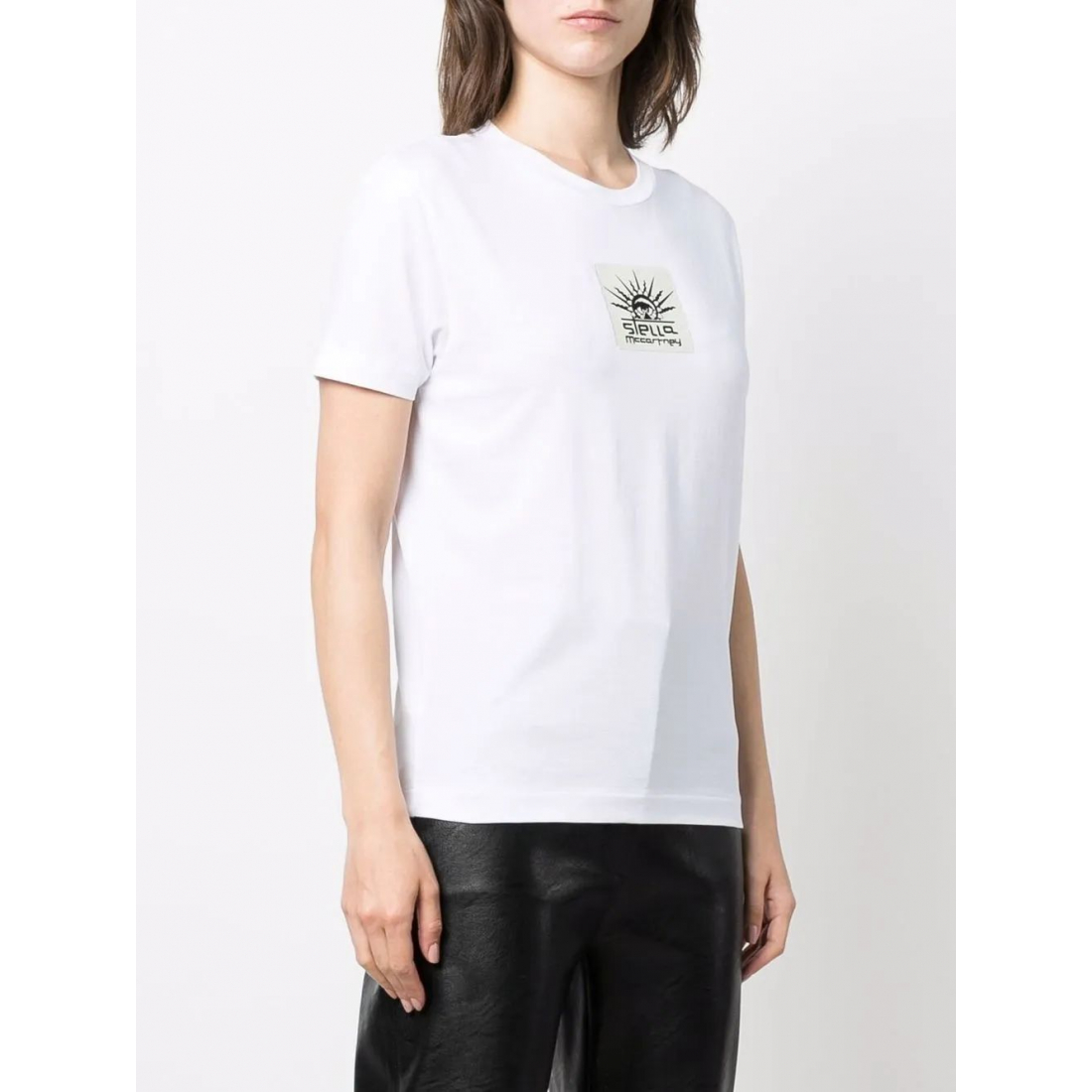 T-shirt 'Logo-Patch' pour Femmes