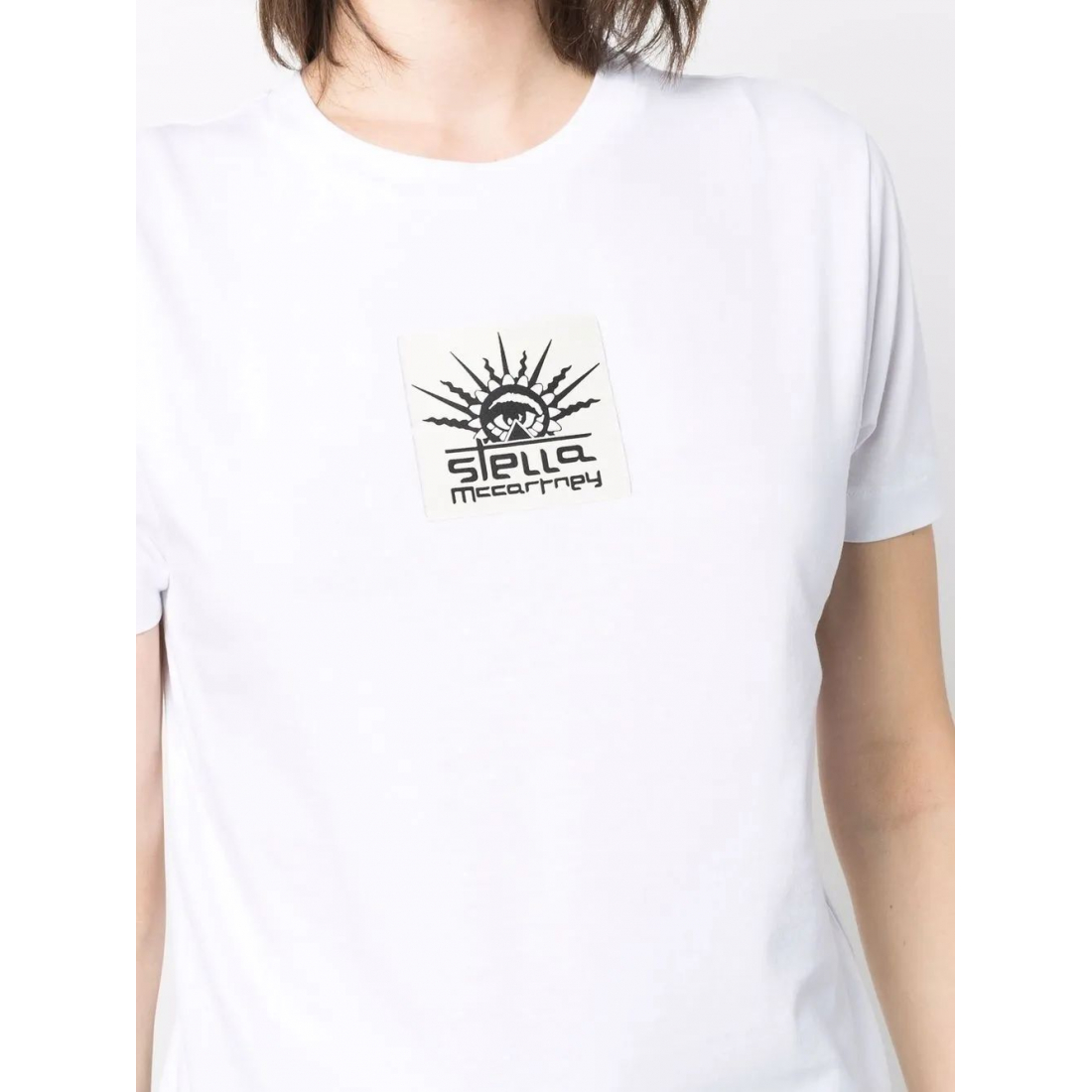 T-shirt 'Logo-Patch' pour Femmes