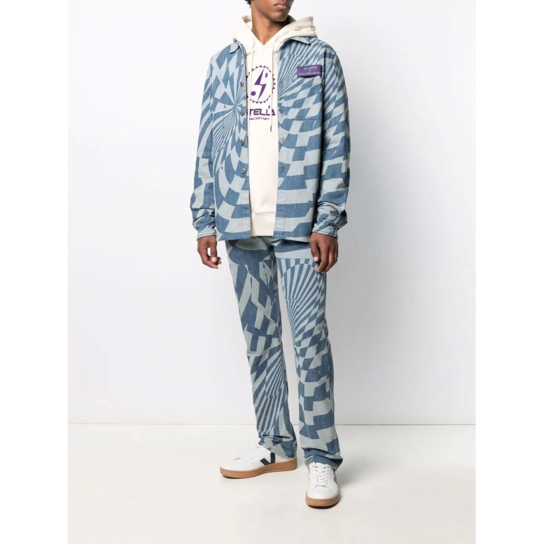 Sweatshirt à capuche  'Logo Print'