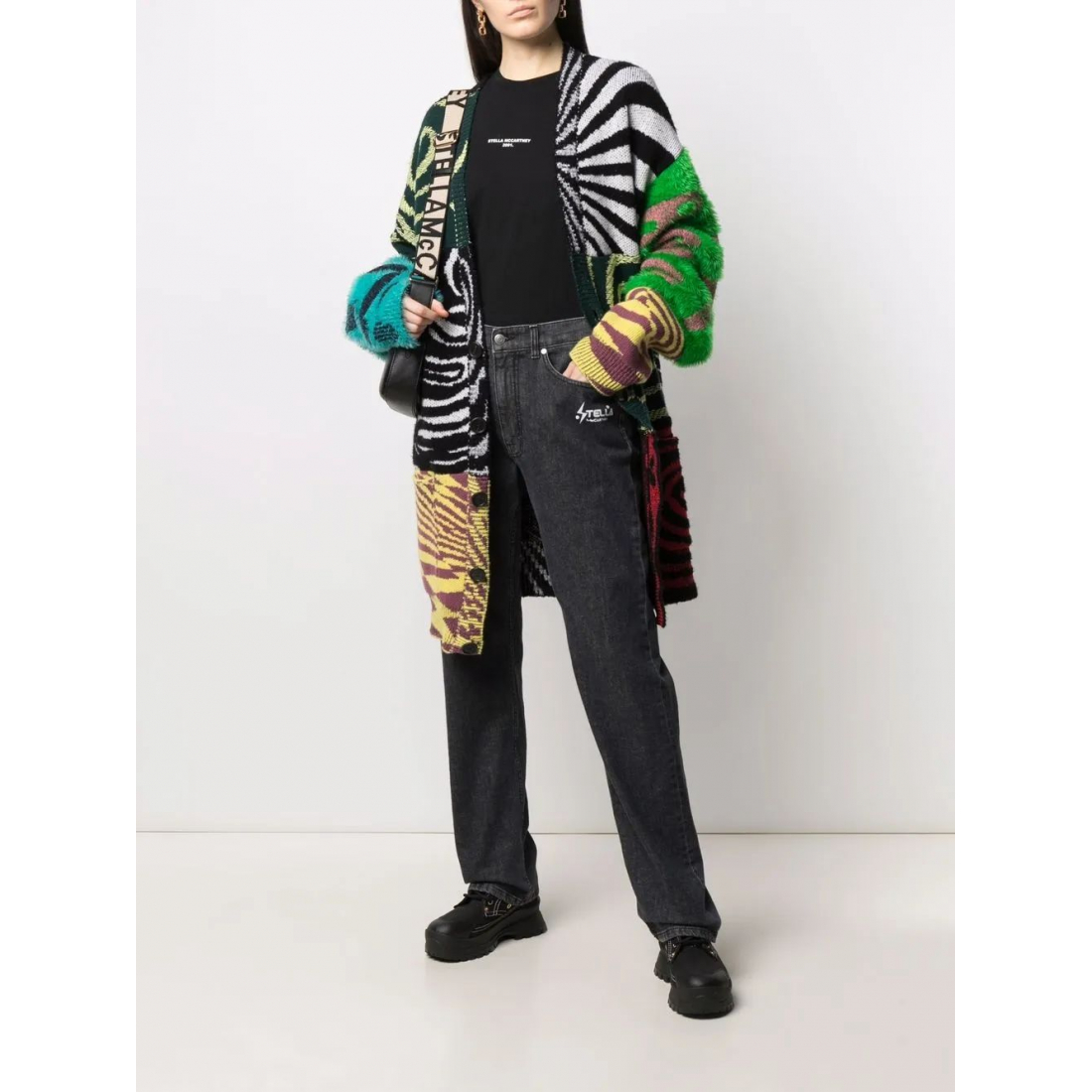 Jeans 'Straight-Leg Logo-Print'