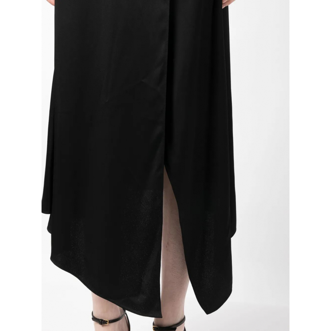 Jupe Midi 'Asymmetric High-Waisted' pour Femmes