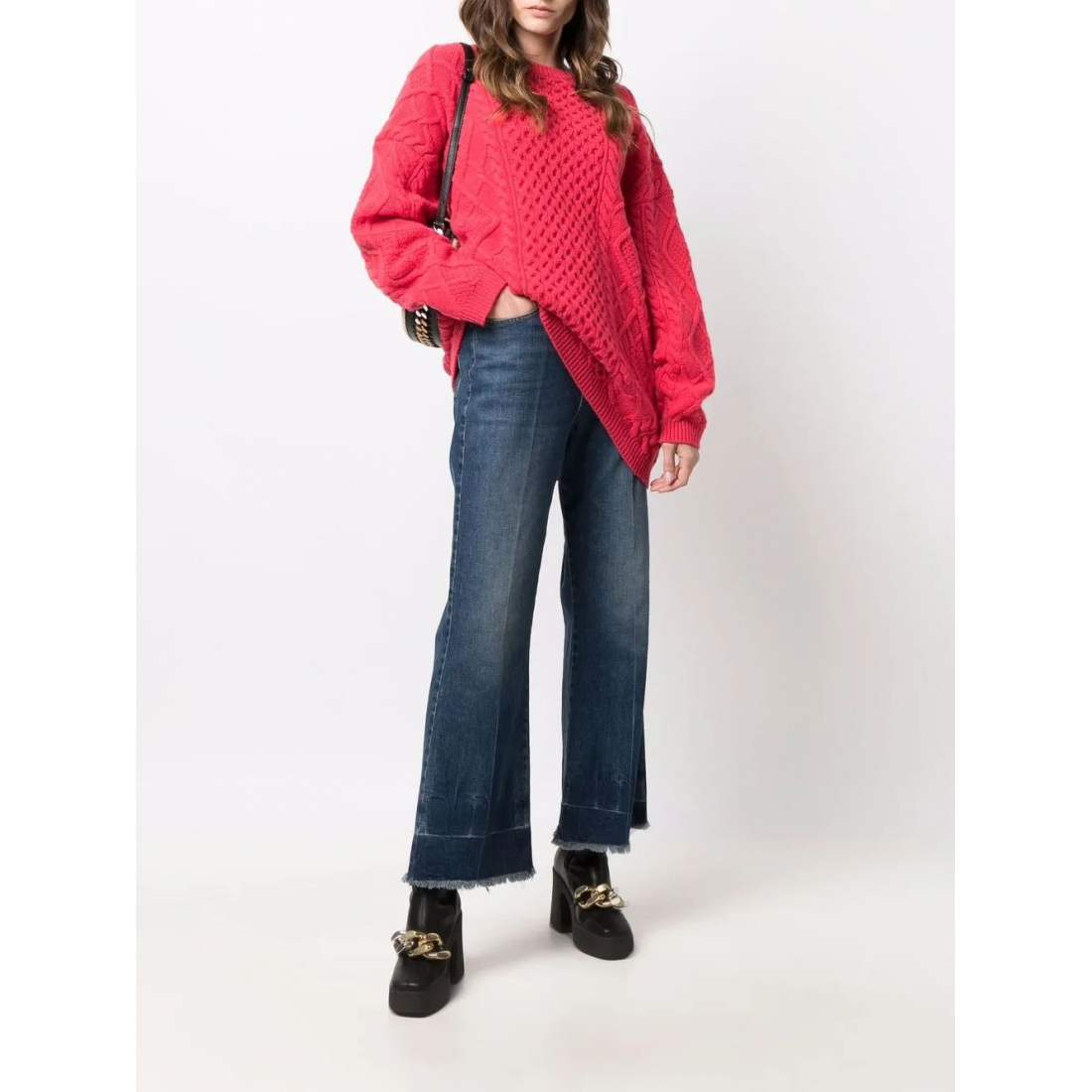 Jeans 'The '90S Cropped Flared' pour Femmes