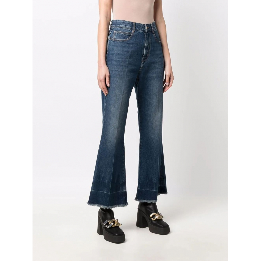 Jeans 'The '90S Cropped Flared' pour Femmes
