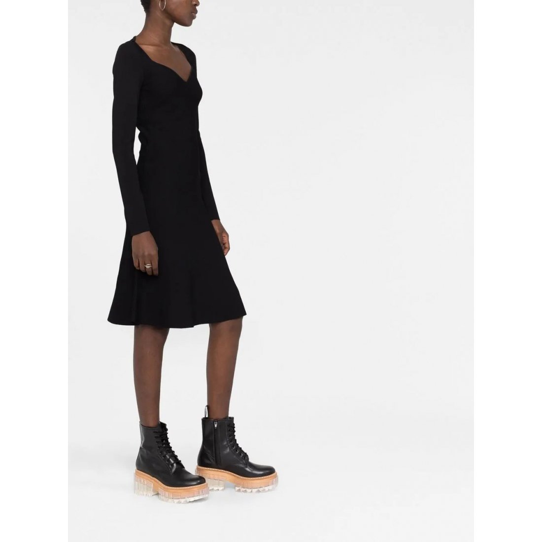 Robe 'Sweetheart-Neck Flared' pour Femmes