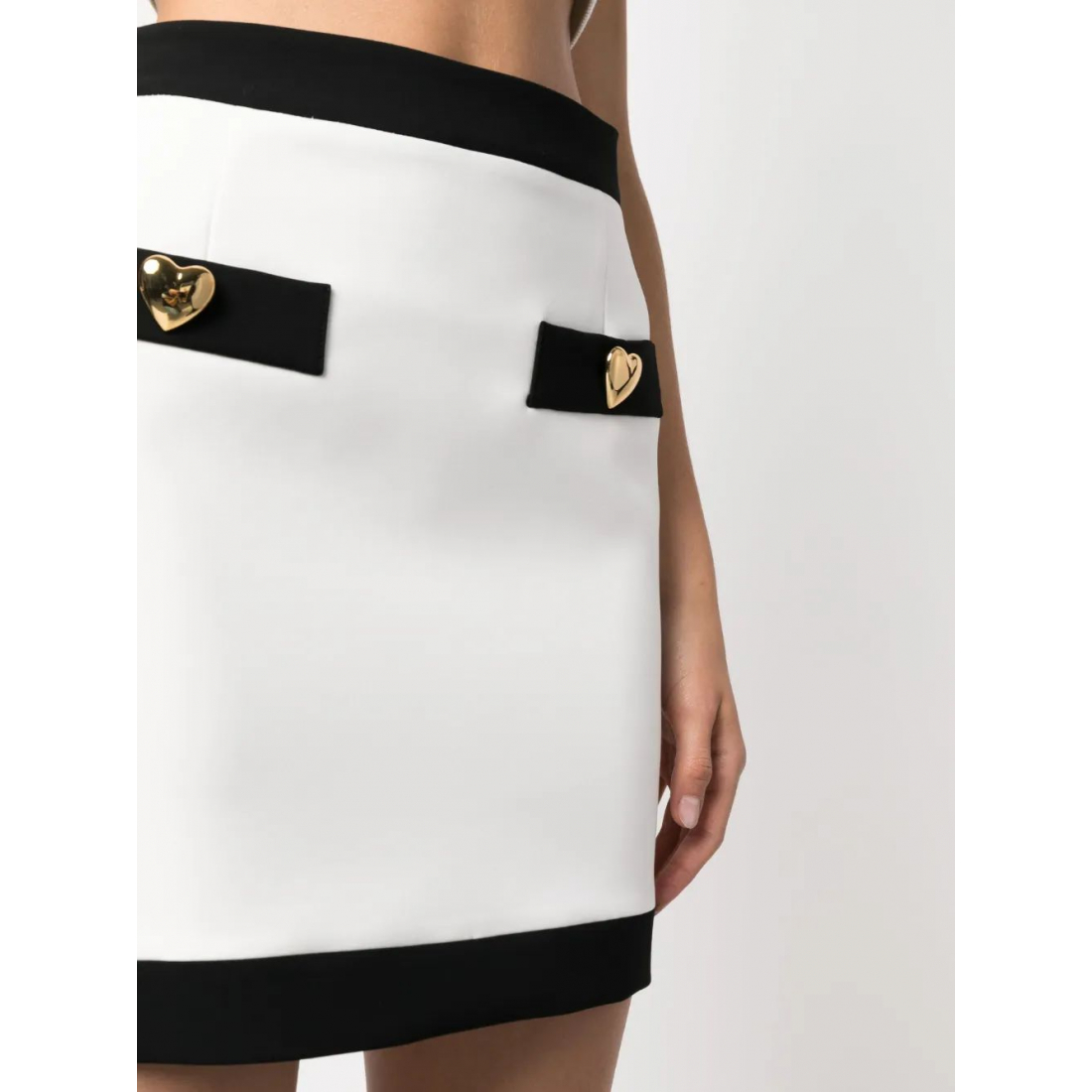 Jupe 'Button-Detailed Fitted' pour Femmes