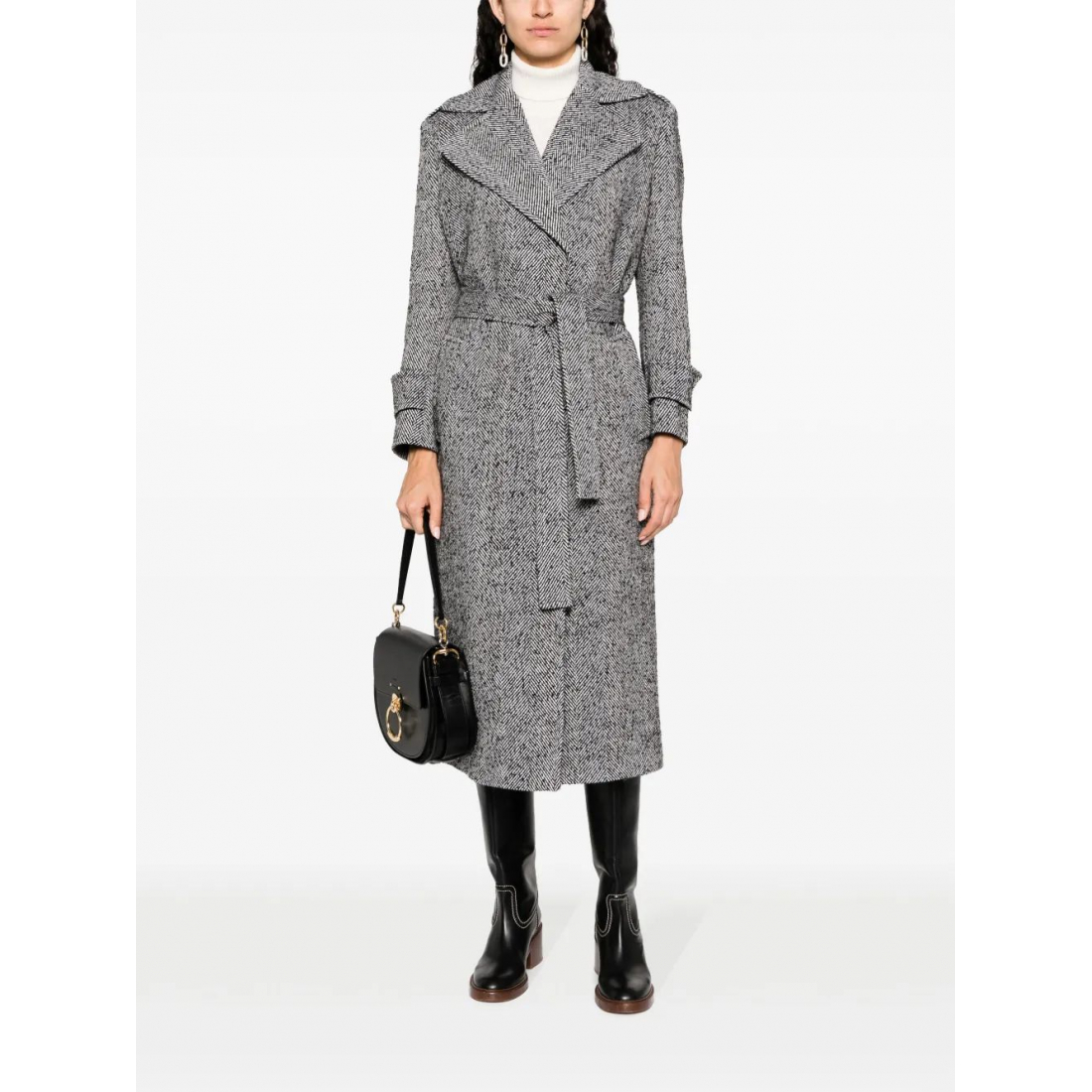 Manteau 'Tie-Waist' pour Femmes