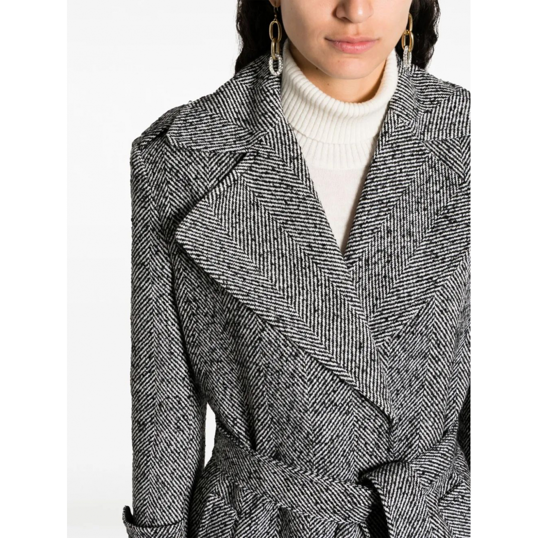 Manteau 'Tie-Waist' pour Femmes