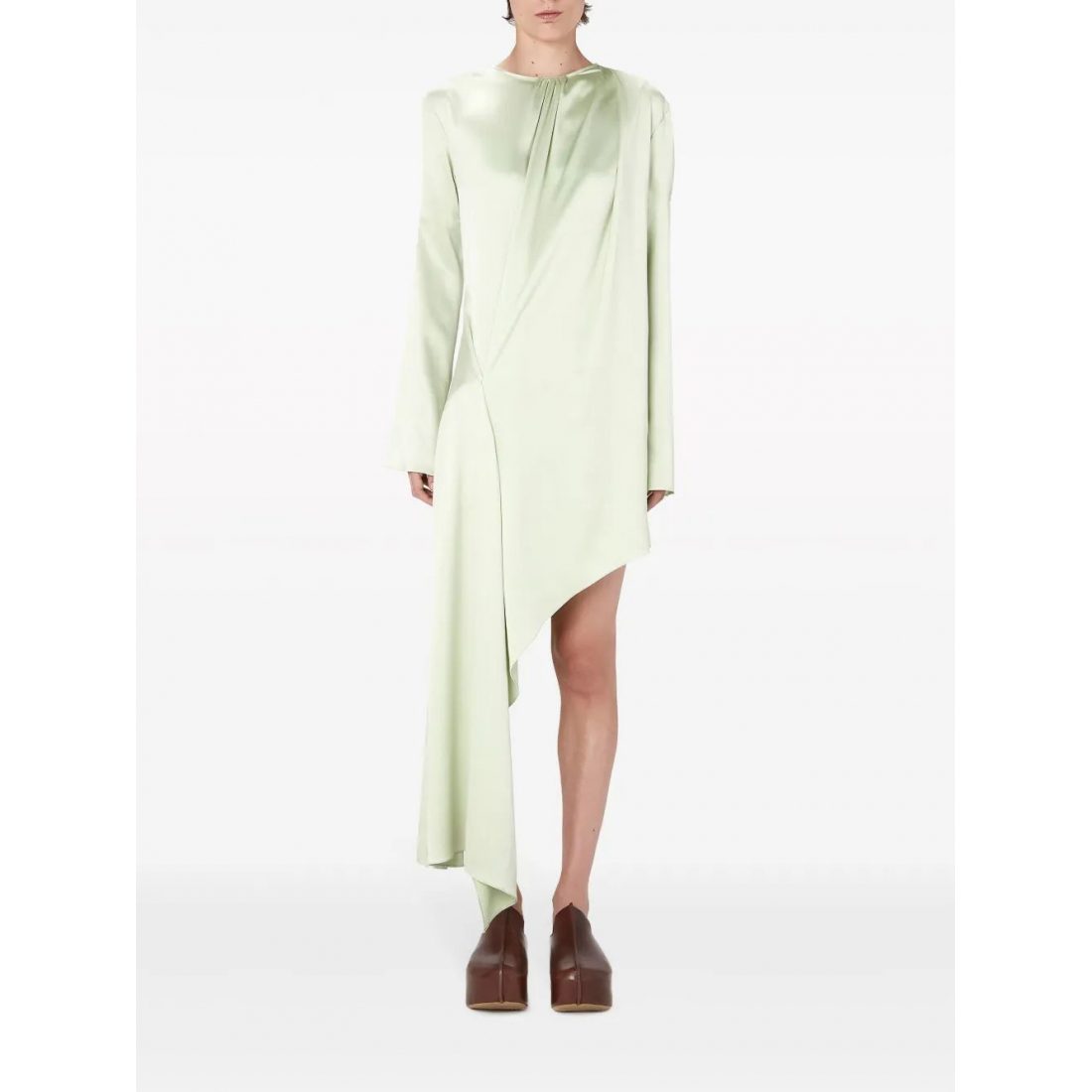 Robe 'Long-Sleeve Asymmetric' pour Femmes