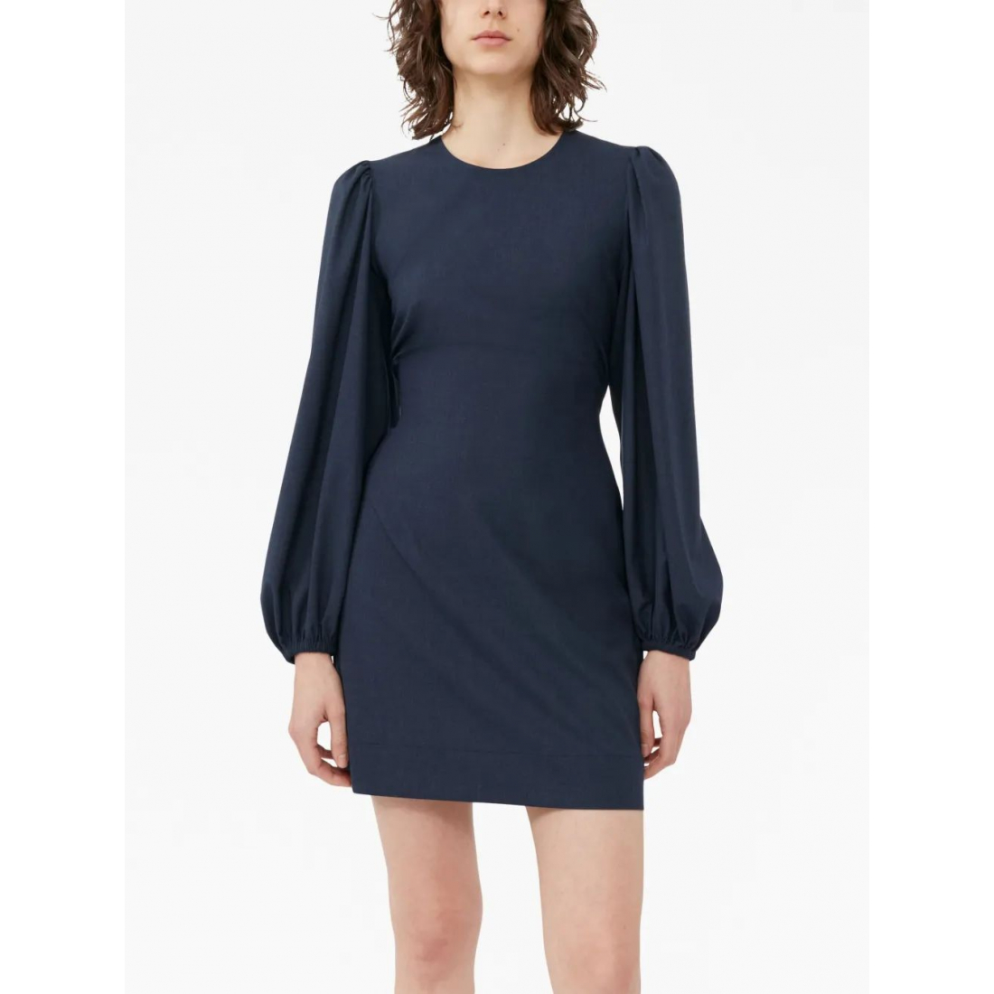 Robe mini 'Long-Sleeved Open-Back' pour Femmes