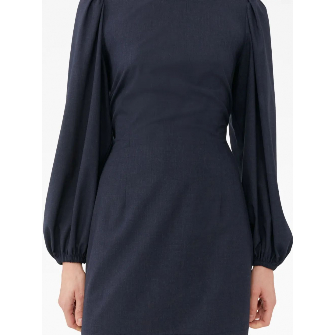 Robe mini 'Long-Sleeved Open-Back' pour Femmes