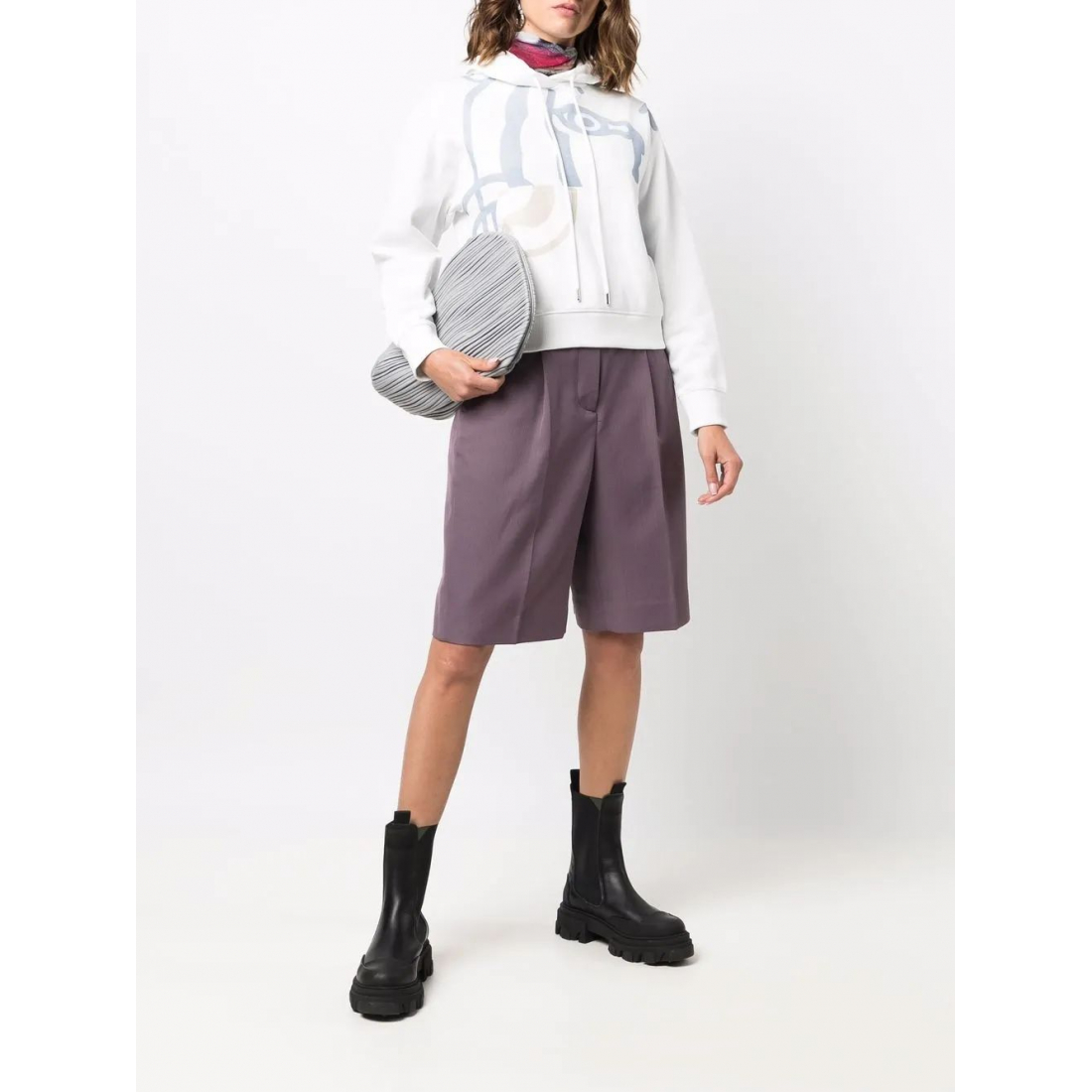 Sweatshirt à capuche  'Graphic-Print' pour Femmes