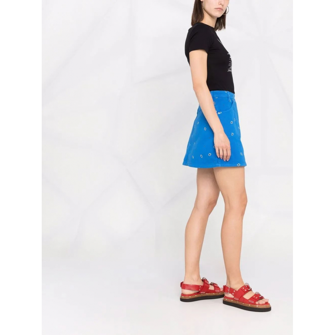 Jupe 'Paisley-Print' pour Femmes