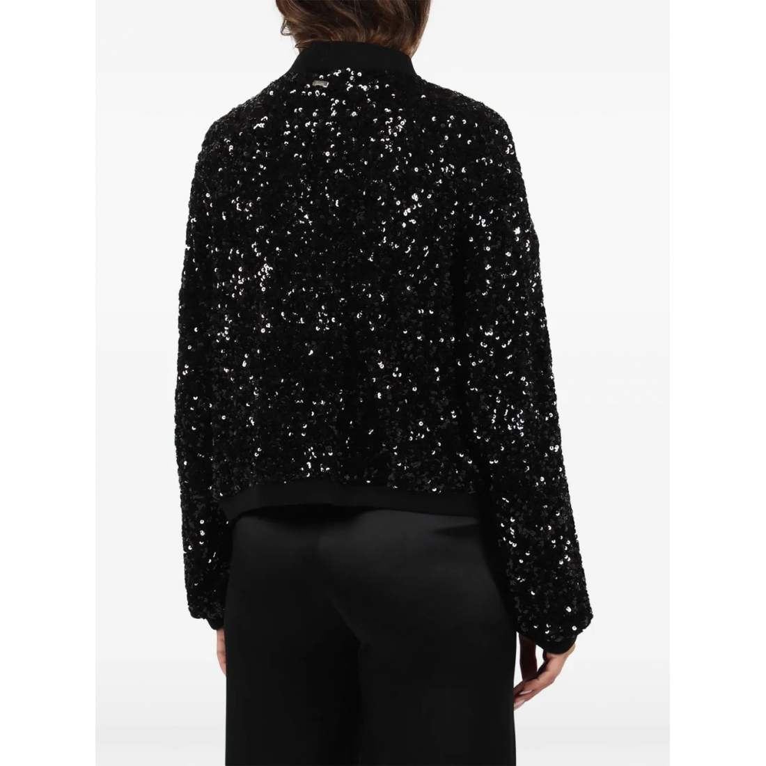 Blouson bomber 'Sequin-Embellished' pour Femmes