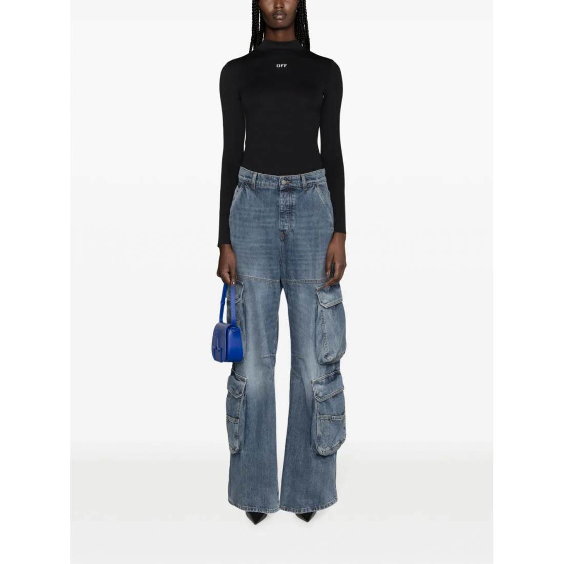 Top 'Logo-Print Stretch-Jersey' pour Femmes