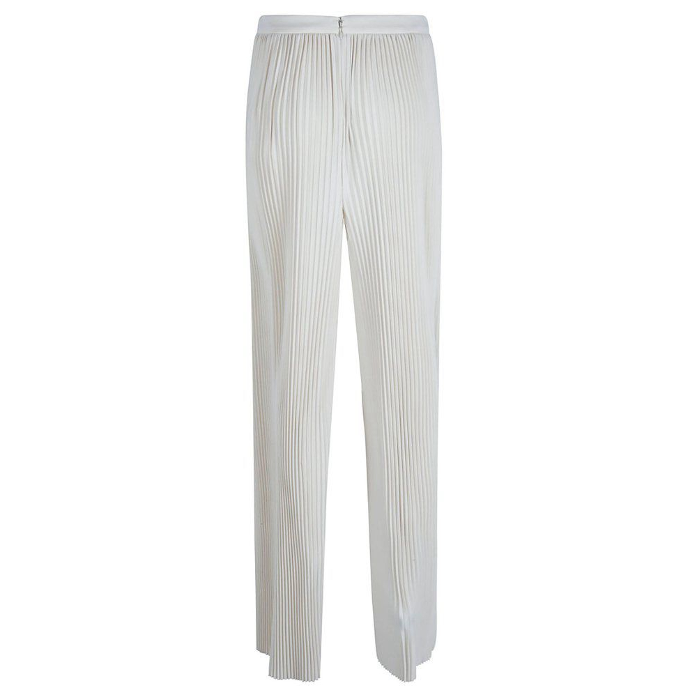 Pantalon 'Pleated Ribbed' pour Femmes