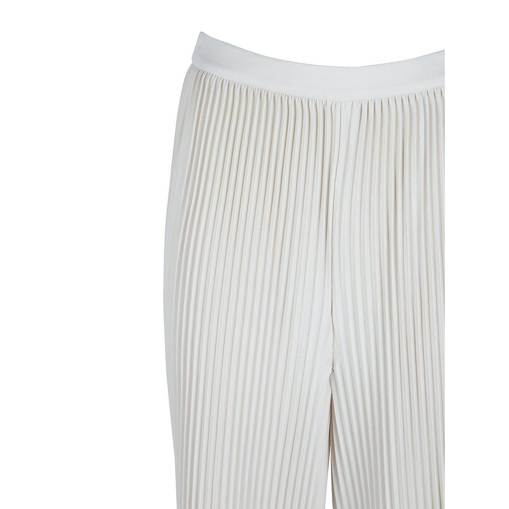 Pantalon 'Pleated Ribbed' pour Femmes