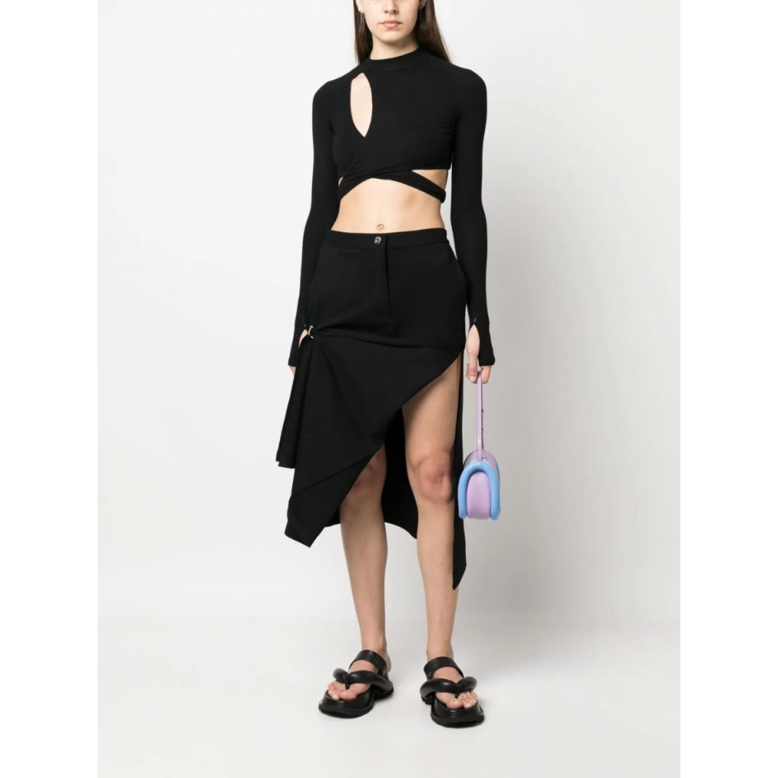 Jupe 'Asymmetric Draped' pour Femmes