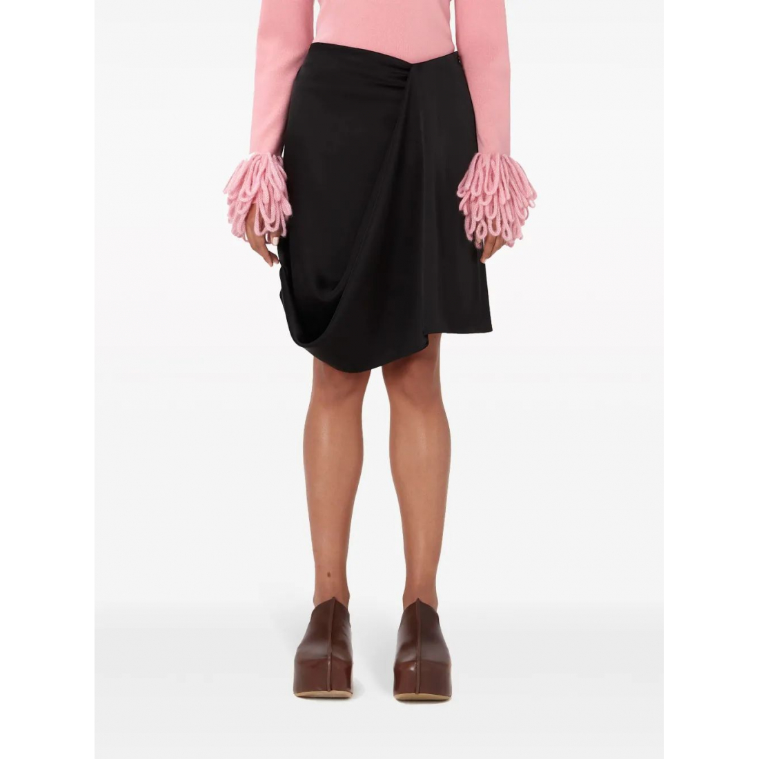 Mini Jupe 'Draped Asymmetric' pour Femmes