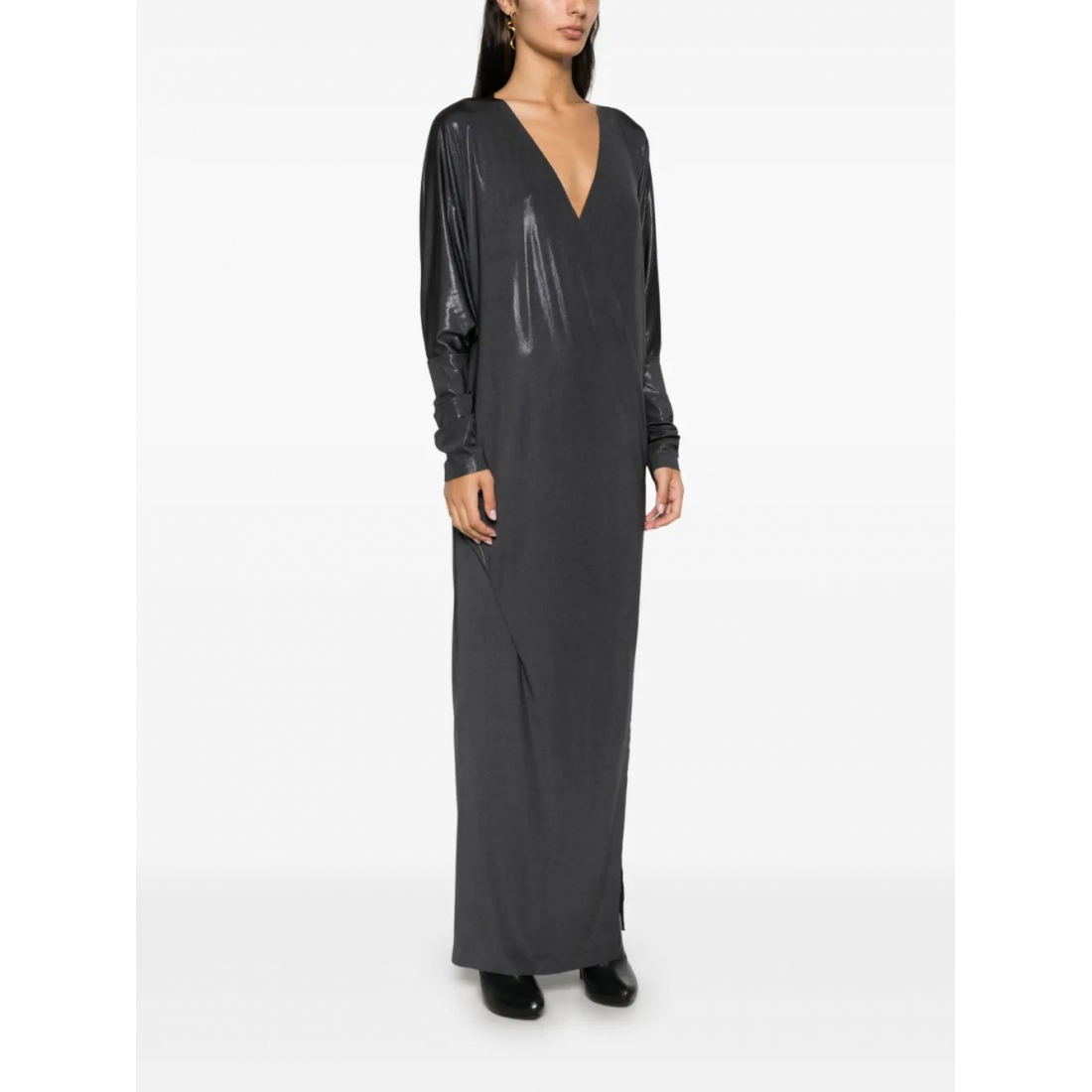 Robe de soirée 'Wrap Dolman-Sleeve' pour Femmes