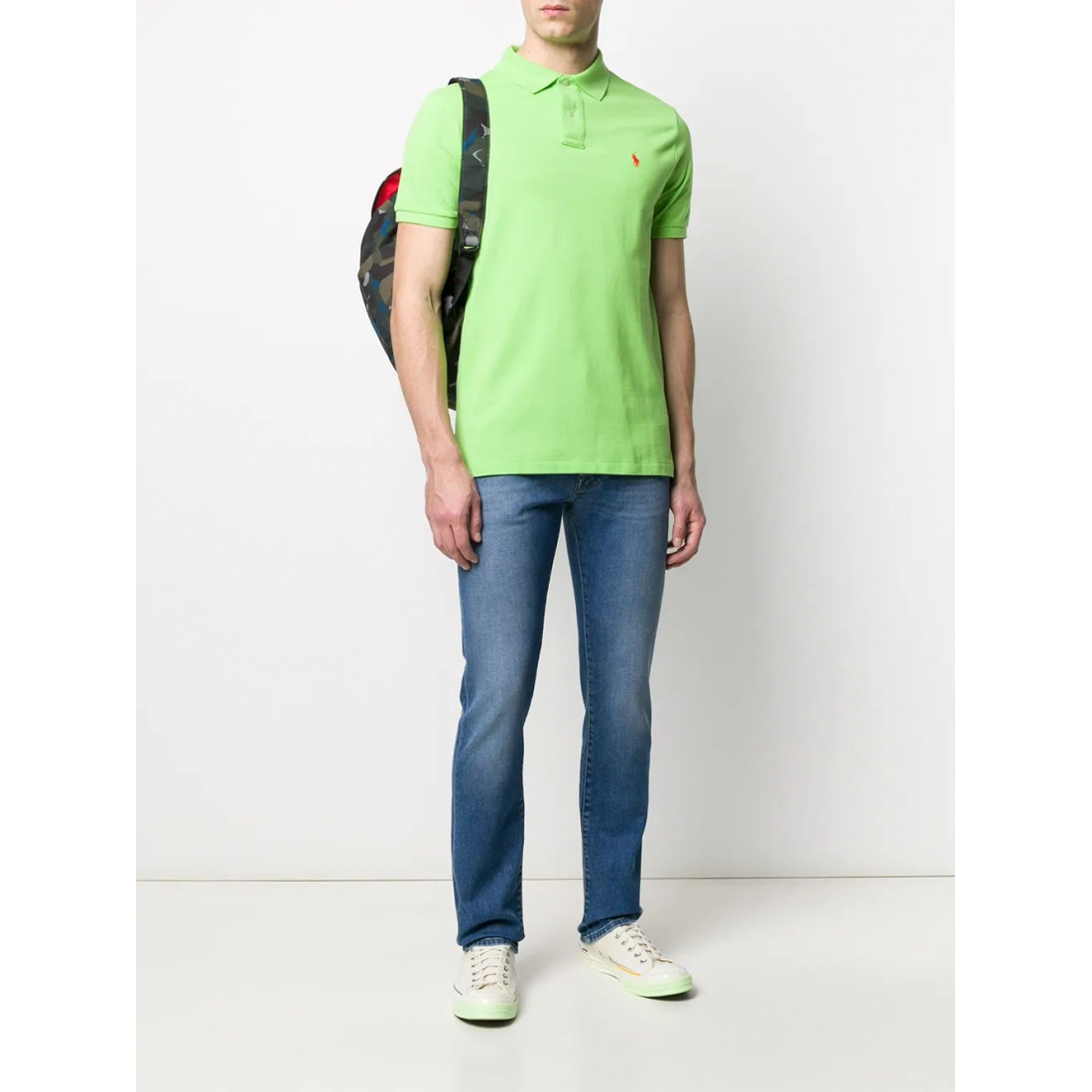 Polo 'Embroidered Logo' pour Hommes