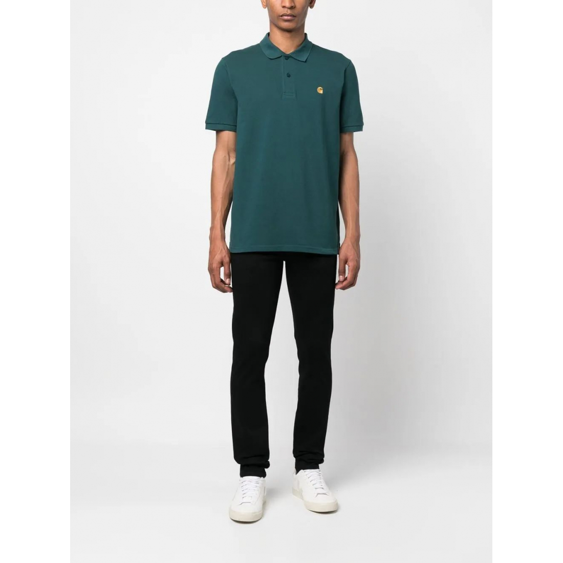 Polo 'Embroidered-Logo' pour Hommes