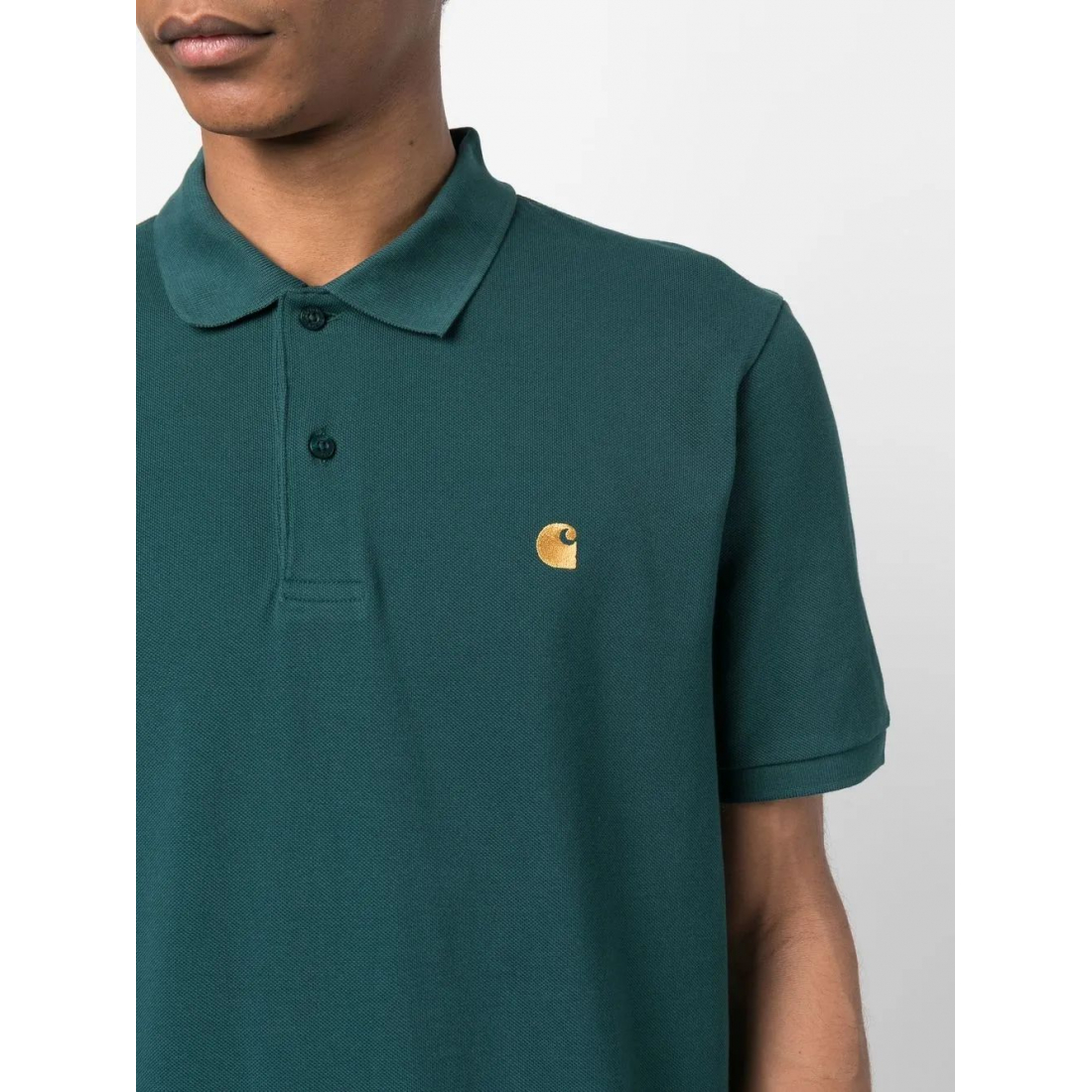 Polo 'Embroidered-Logo' pour Hommes