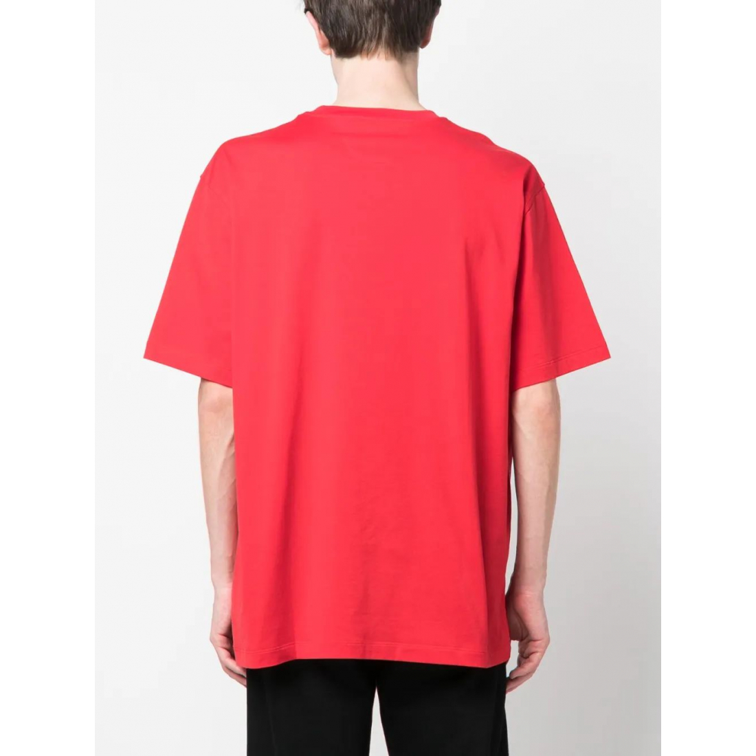 T-shirt 'Logo-Print Crew-Neck' pour Hommes