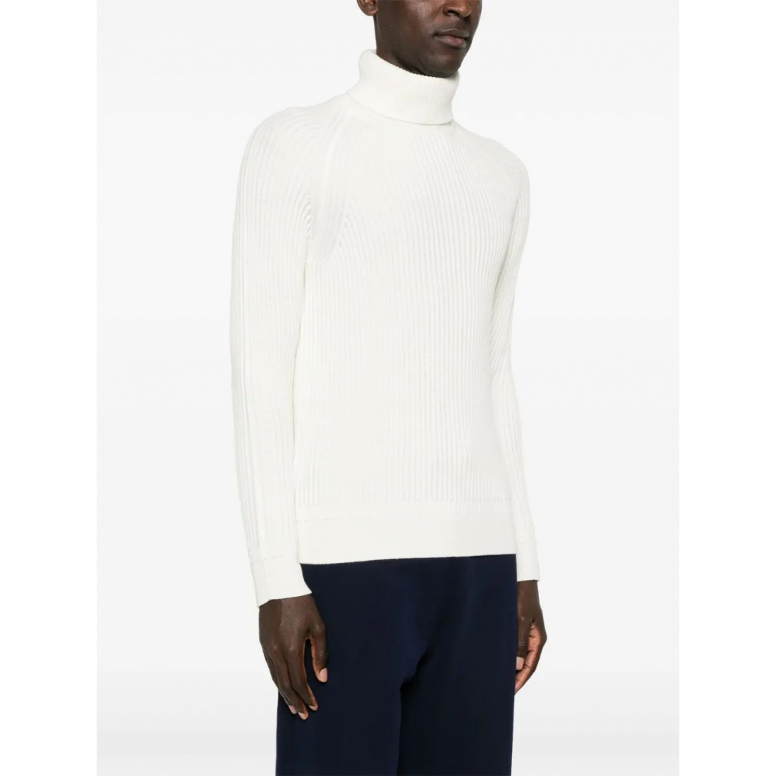Pull 'Ribbed-Knit' pour Hommes