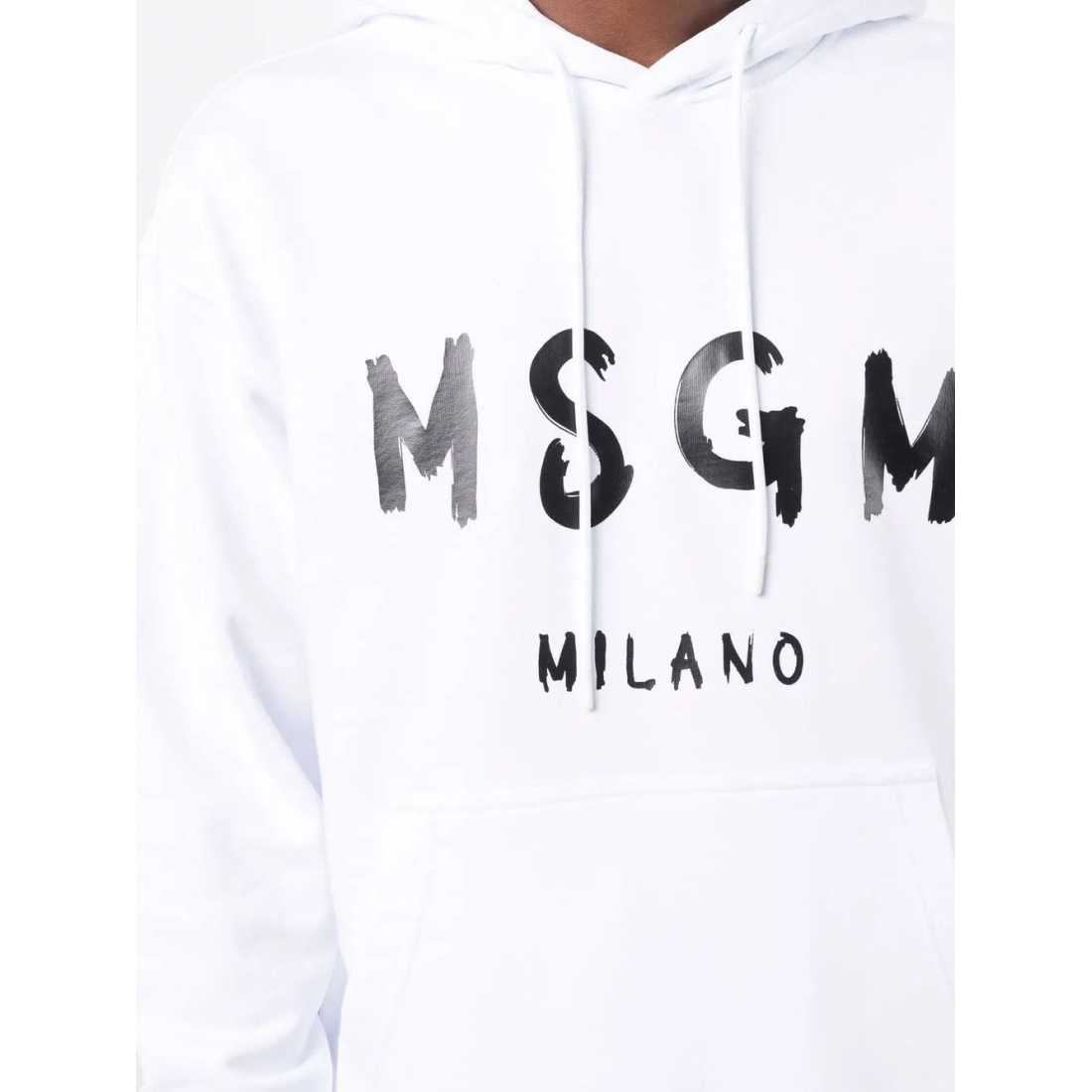 Sweatshirt à capuche  'Logo-Print Pullover' pour Hommes