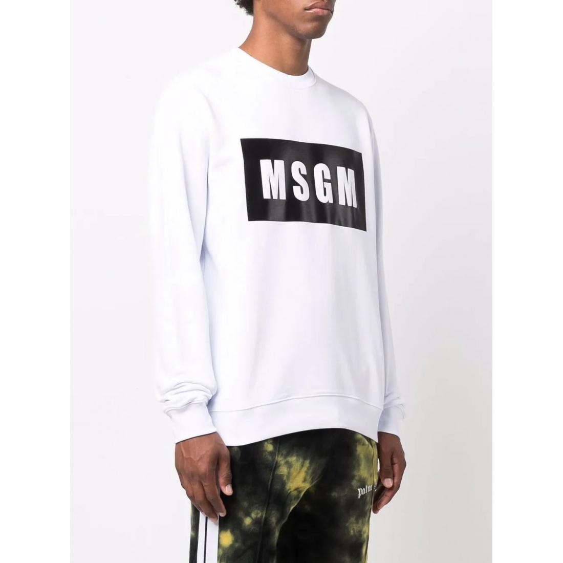 Sweatshirt 'Logo Box Print' pour Hommes
