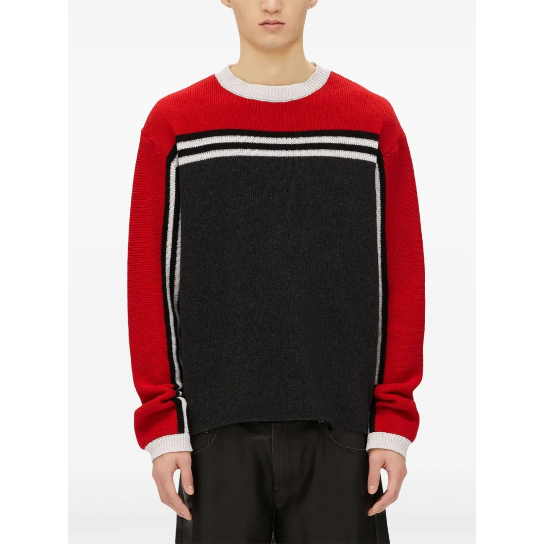 Pull 'Colour Block Striped' pour Hommes
