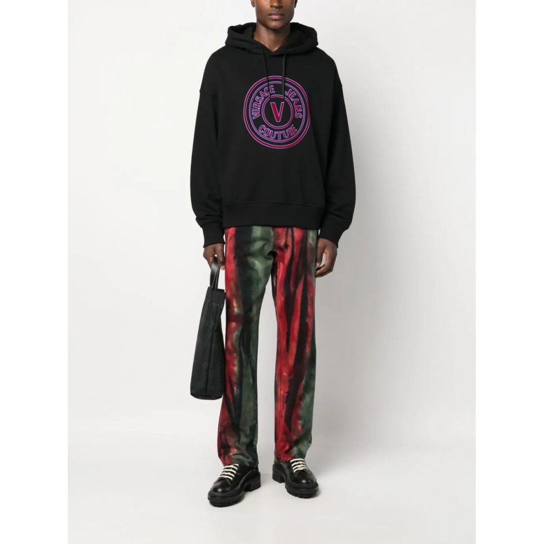 Sweatshirt à capuche  'Logo-Print' pour Hommes