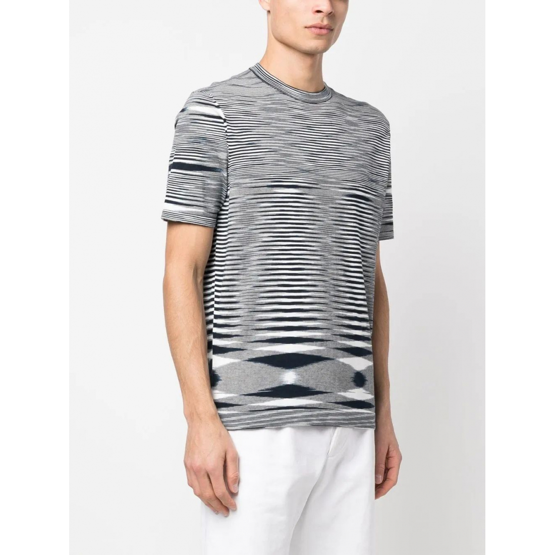 T-shirt 'Geometric-Print' pour Hommes