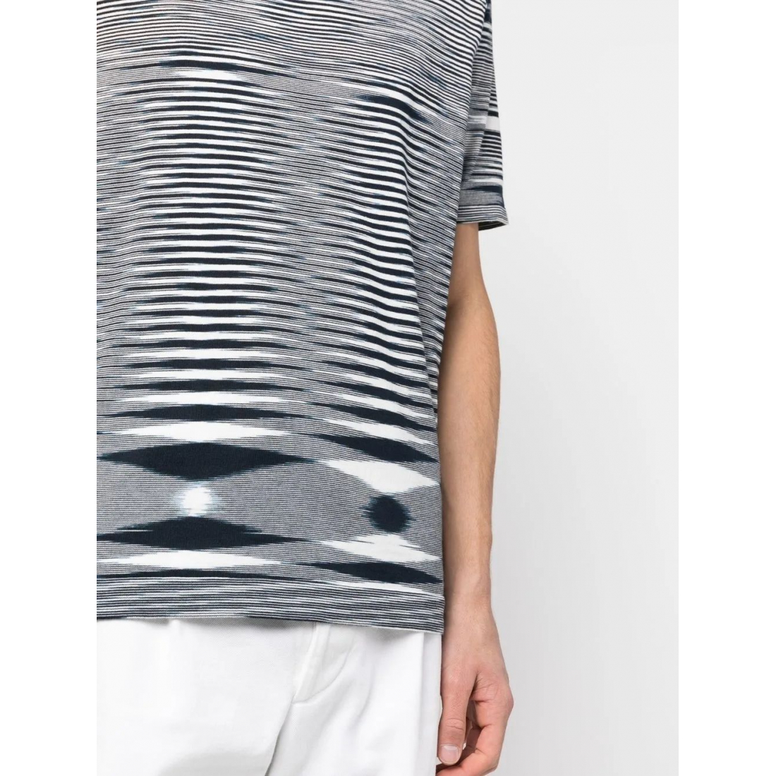 T-shirt 'Geometric-Print' pour Hommes