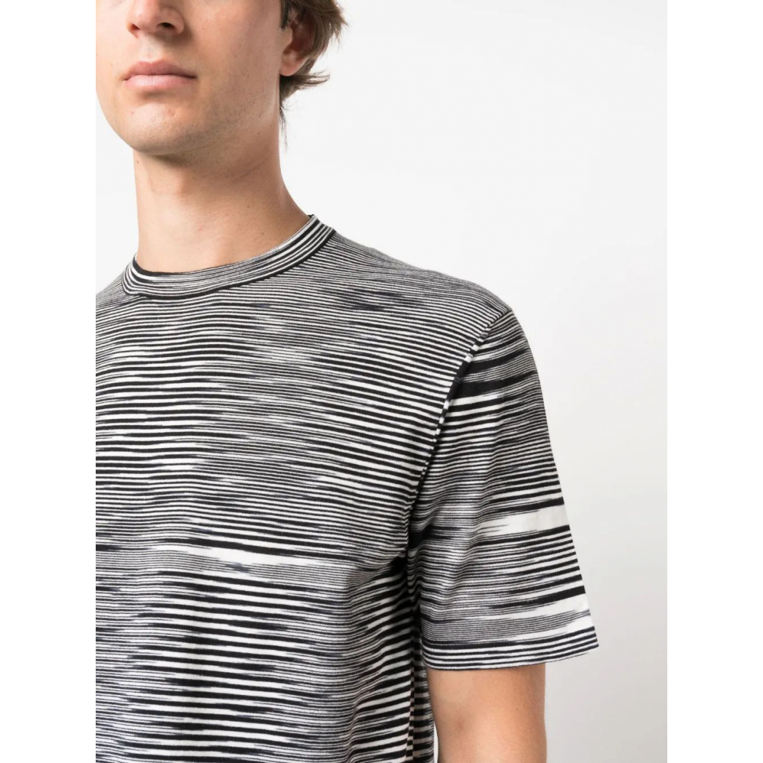 T-shirt 'Stripe-Print' pour Hommes