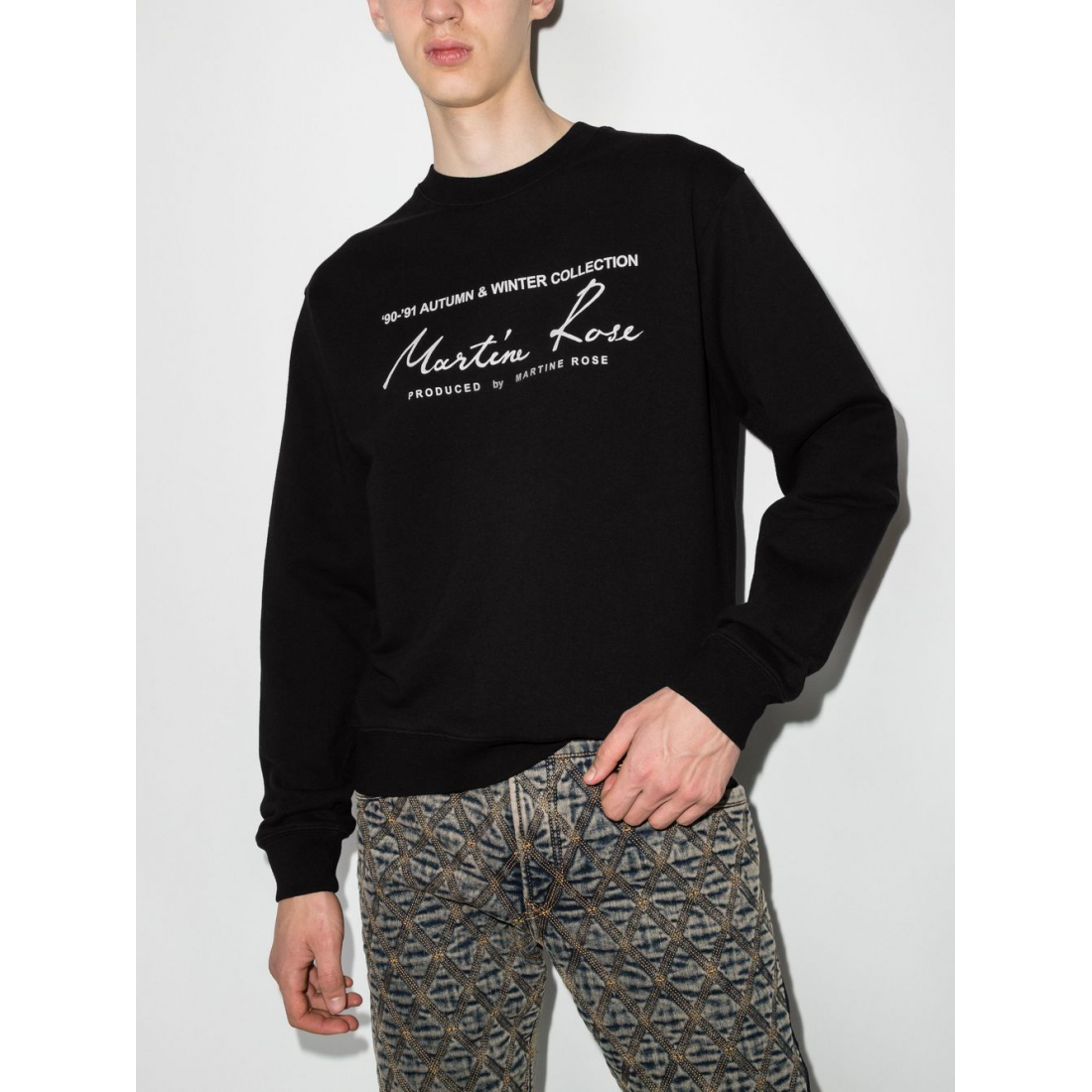 Sweatshirt 'Logo-Print' pour Hommes