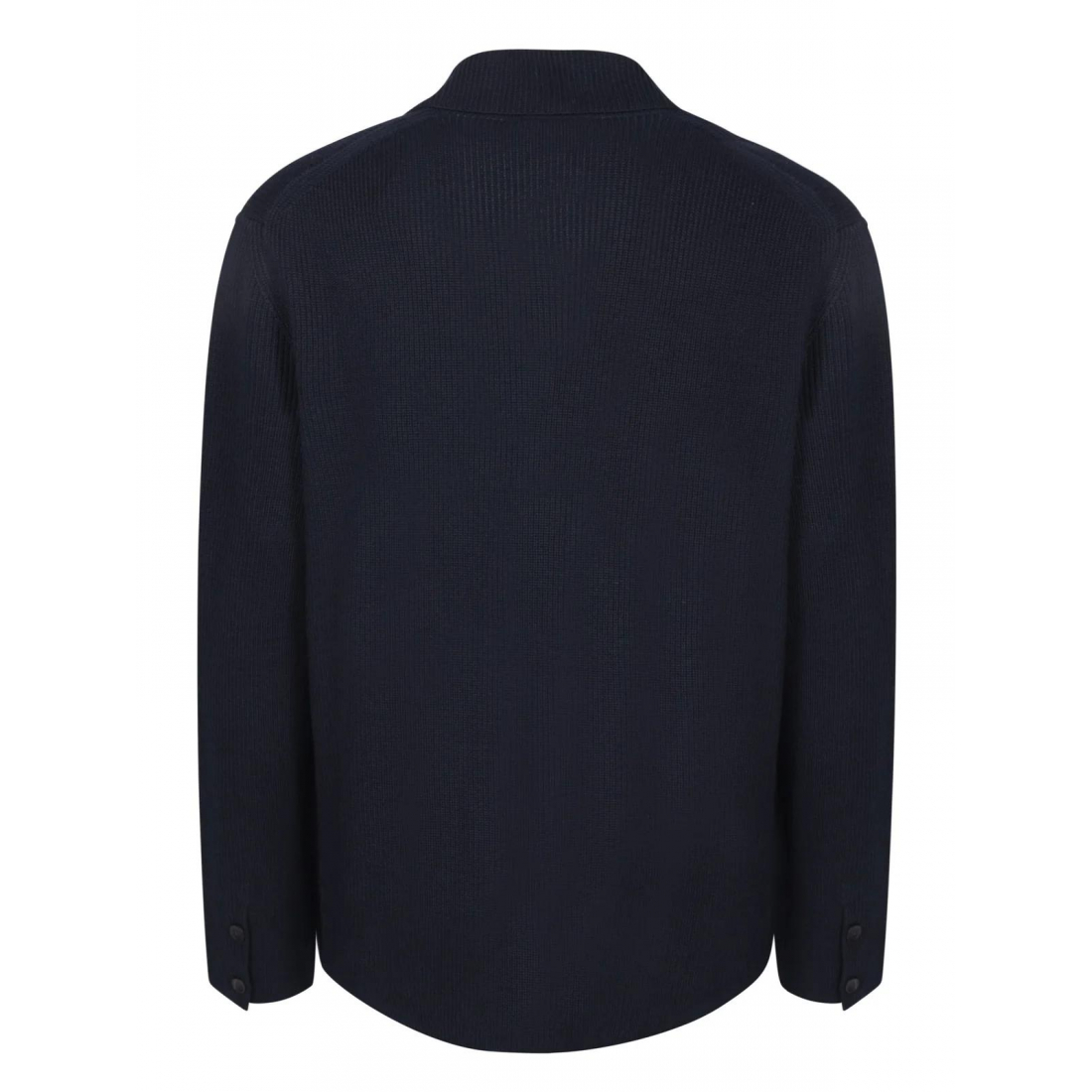 Veste 'Zanone Ribbed V-Neck' pour Hommes